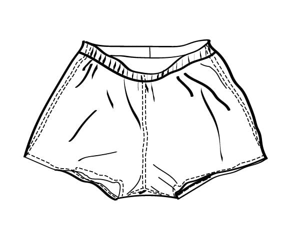 Boxer Shorts PDF Sewing Pattern and Instructions Digital (With Video Tutorial)