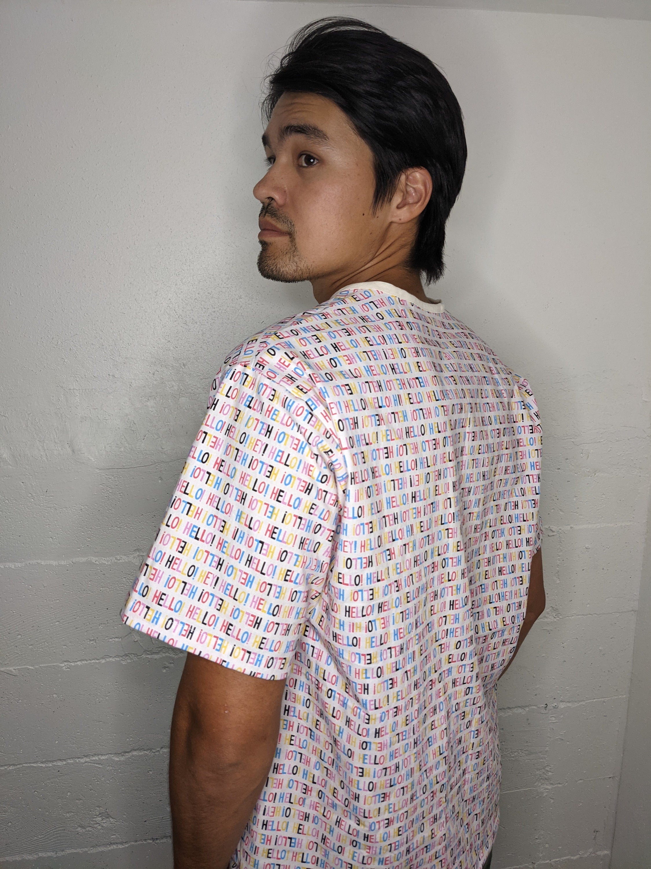Woven T-Shirt Sewing Pattern PDF  and Instructions Digital (With Video Tutorial)
